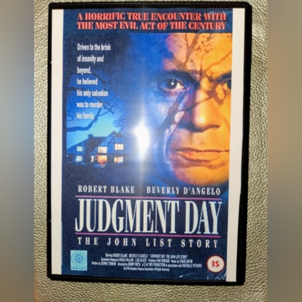 Judgment Day: The John List Story(Dvd 1993)Robert Blake~David Caruso~ULT…